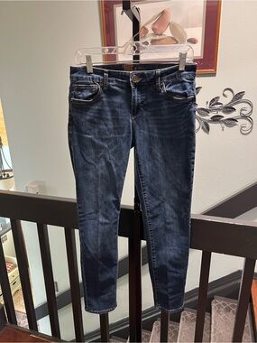 Kut from the Kloth Dark Blue Straight Leg Jeans Size 2 #DJ091